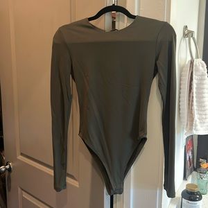 NWT Zara long sleeve bodysuit